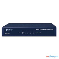 Planet 8-Port 10/100/1000BASE-T Gigabit Ethernet Switch